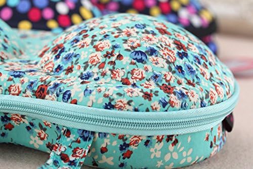 AsianLifeStyle Portable Protect Bra Underwear Lingerie Case Travel Organizer (Flower)