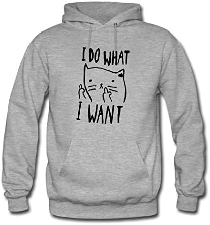 DIYCN Custom I do what I want Hoodies, Personalized I do what I want Sweatshirt for Men