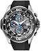 Citizen #BJ2115-07E Men's Eco Drive Depth Meter Chronograph Imperial Rubber Dive Watch