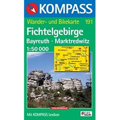 Fichtelgebirge, Bayreuth, Marktredwitz 1 : 50 000: Wander- und Radtourenkarte. GPS-genau