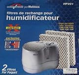 Holmes HF301 Humidifier Replacement Filter - 2 Pack for Lasko Models 1100, 1120, 1128, 1129, 1130, 1140