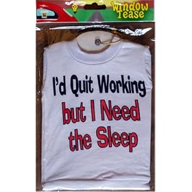 I'd Quit Working but I Need the Sleep