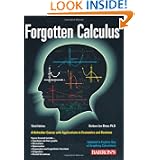 Forgotten Calculus by Barbara Lee Bleau