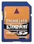 Kingston 256MB SECURE DIGITAL CARD ( SD/256-S ) (Retail Package)