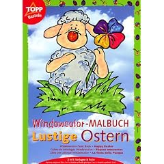 Windowcolor-Malbuch, Lustige Ostern