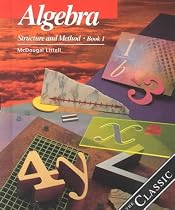 Algebra: Structure and Method Book 1