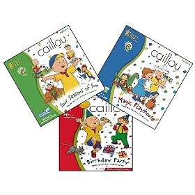 Caillou Fun Three Pack (Ages 2 -6)