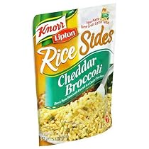 Knorr/Lipton Rice & Sauce, Cheddar Broccoli, 5.7-Ounce Packages (Pack of 12)