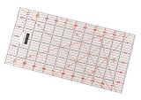 Fiskars 87617097 6-Inch by 12-Inch Acrylic Ruler with Grid