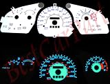97-02 Ford Escort w/ Tach WHITE GLOW GAUGES