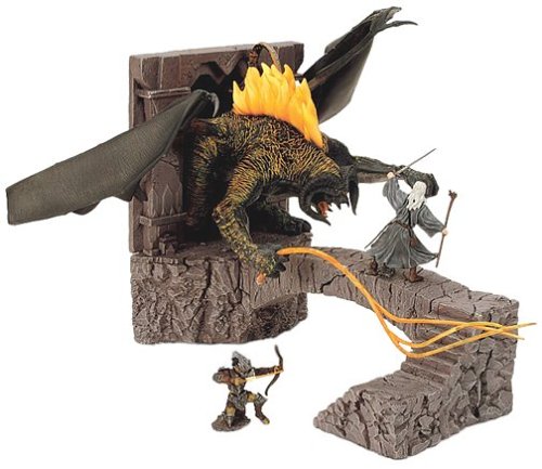 BestLord of the Rings Armies of Middle Earth Battle Scenes Bridge at Khazad-dum with Balrog Figure Lord of the Rings Armies of Middle Earth Battle Scenes Bridge at Khazad-dum with Balrog Figure