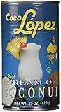 Coco Lopez Cream Coconut, 15-Ounce Cans (Pack of 6)