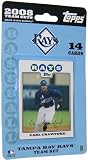 Topps MLB Baseball Cards 2008 Tampa Bay Rays 14 Card Team Set