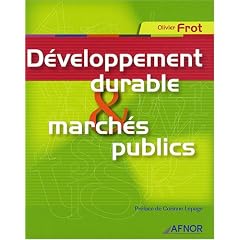 D�veloppement durable et march�s publics