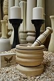 Rosalie Wood Gourmet Mortar and Pestle Set