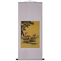 Chinese Children Wall Art Painting - White