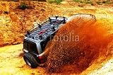 Wallmonkeys Peel and Stick Wall Decals - Off Roading Thrill - Removable Graphic