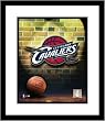 Cleveland Cavaliers NBA Framed 8x10 Photograph Team Logo and Basketball