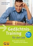 Ged�chtnis-Training f�r den Job: Namen, Zahlen, Fakten und Gesichter nie mehr vergessen. Button: Gro�er Test: Ihr Memo-Quotient: Namen, Zahlen, Fakten ... Selbst-Test. Work perfect (Altproduktion)