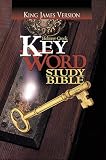 KJV Key Word Study Bibles: Genuine Black Lthr