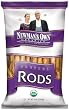 Newman's Own Organics Pretzels, Salted Rods, 8-Ounce Bags (Pack of 12)