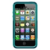 Otterbox Commuter Series Hybrid Case for iPhone 4 & 4S  - Retail Packaging - Deep Teal/Light Teal