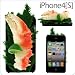 [SoftBank/au iPhone 4S/4����]���ʥ���ץ륫�С� �̹񤫤��£��ʪ�ƽ� ���˥��С��ڥ���Х���/��/����/í���