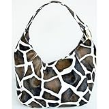 2011 Black Giraffe Print Lady Handbag Purse