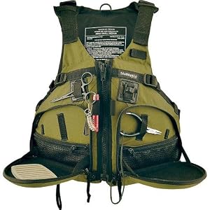 Stohlquist WaterWare Fisherman High Back Fishing Kayak Life Jacket 2010