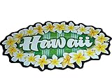 HAWAII PLUMERIA LEI DECAL