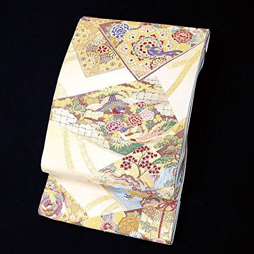 お仕立て代込み　西陣織　袋帯　琳派百選　 fo-427　訪問着 留袖 色無地などに　 成人式　帯（仕立前の現物確認はお知らせ下さい）