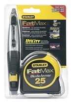 Stanley 94-531 FatMax 25-Foot Tape Rule with Bonus Instant Change Knife On-Pack