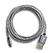 Mivi 6ft long Nylon Micro USB Cable with Charging Speeds Upto 2.4 Amps (Black) RS.399.00