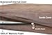 Dogbed4less Orthopedic Small Medium Memory Foam Pet Bed, Waterproof Liner with Brown Suede Cover and Extra Pet Bed Case 35X20X4 Inch