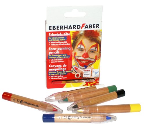 Childrens Toyshop  Spielwaren : Schminkstifte Basis, 6er Set
