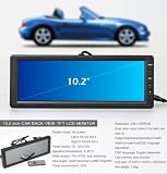 10.2 5 way Adjustable Rear View Mirror Car Monitor Screen Touch!