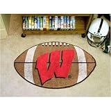 Wisconsin Badgers 22X35 Football Mat