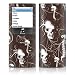 Choco Skull Design Protective Decal Skin Sticker for Apple iPod nano 4G (4th Generation) Player