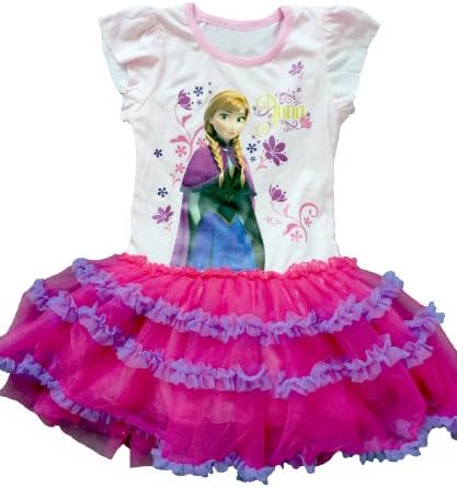 Pelifashion Child Girls Fancy One-piece Dress Cosplay, rose 5