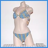 UjENA Blue Daisy Print Underwire (Size Medium)