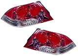 2002-2003 ( 02 03) Mitsubishi Lancer Tail Light Assembly (Atlezza Red/White Lens) - One Pair (Both Driver and Passenger Sides) - DOT Certified