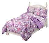 Butterfly Flourish Bed In A Bag Comforter Purple (Full) 51T7qCFdukL. SL160 Butterfly Flourish Bed In A Bag Comforter Purple (Full)