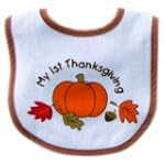 Luvable Friends Thanksgiving Drooler Bib, First Thanksgiving