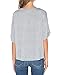 Haola Womens Funny Printed Feather Graphic T Shirts Loose Tops Juniors Tees Grey S