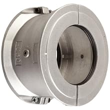 Lovejoy 05295 Size 1070 Grid Coupling 2-Piece Cover Set, Horizontal, Aluminum, includes Covers, Seals, Gaskets, Grease Pack and Metric Hardware, 6.37" OD, 6.12" Overall Coupling Length, 8800 in-lbs Nominal Torque, 4125 rpm Max Rotational Speed