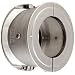 Lovejoy Grid Coupling, 2-Piece Cover Set, Horizontal Style, Aluminum
