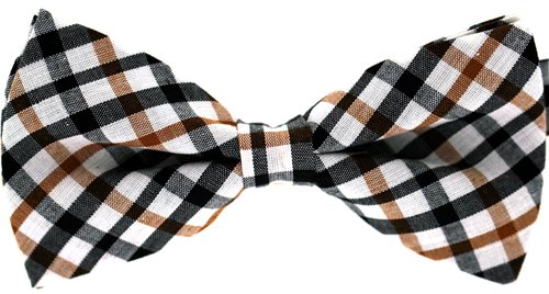 Tok Tok Designs® Handmade Men Bow Ties - B127 (TC Cotton Fabric)
