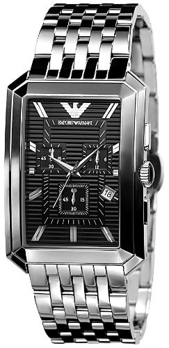 Armani Classic Collection Chronograph Black Dial Men Armani Classic Collection Chronograph Black Dial Men