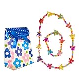 Necklace Bracelet (butterfly, flower or heart) Set In Flower Gift Bag