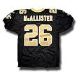 Deuce McAllister #26 New Orleans Saints Authentic NFL Player Jersey by Reebok (Team Color) Deuce McAllister #26 New Orleans Saints Authentic NFL Player Jersey by Reebok (Team Color)